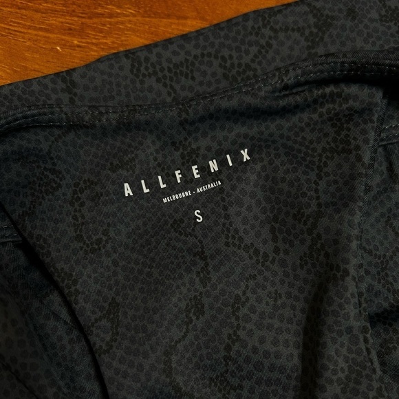 All Fenix Python Print Racerback Sports Bra - Picture 6 of 9